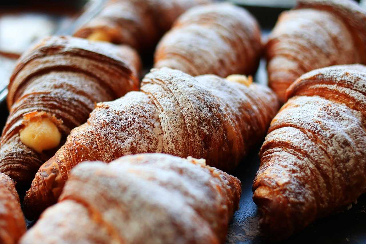 Selection of croissants