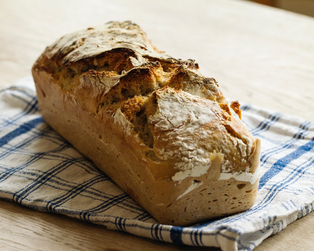 White rice loaf